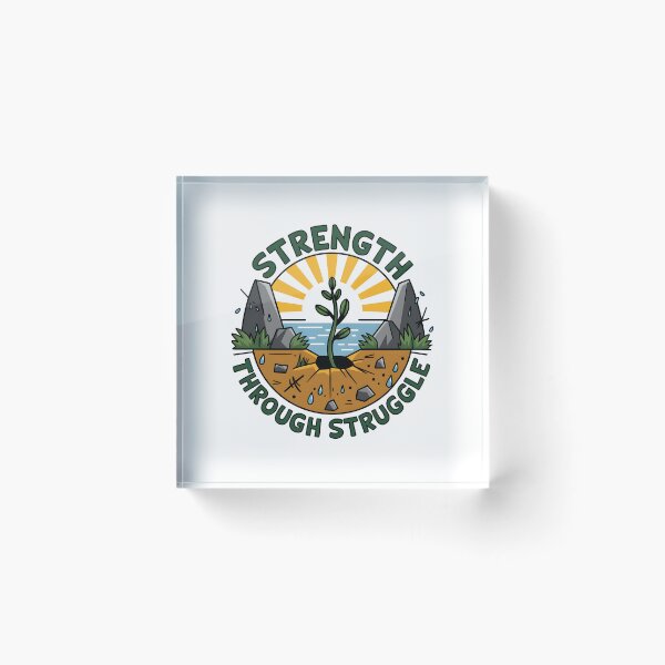 Item preview, Strength through struggle designed and sold by ArtbySameer.