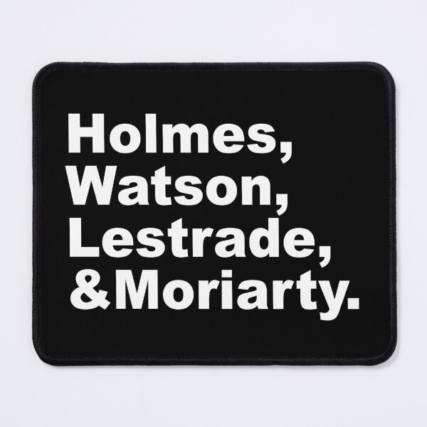 Item preview, Holmes, Watson, Lestrade & Moriarty designed and sold by Fanverse Merchandise.