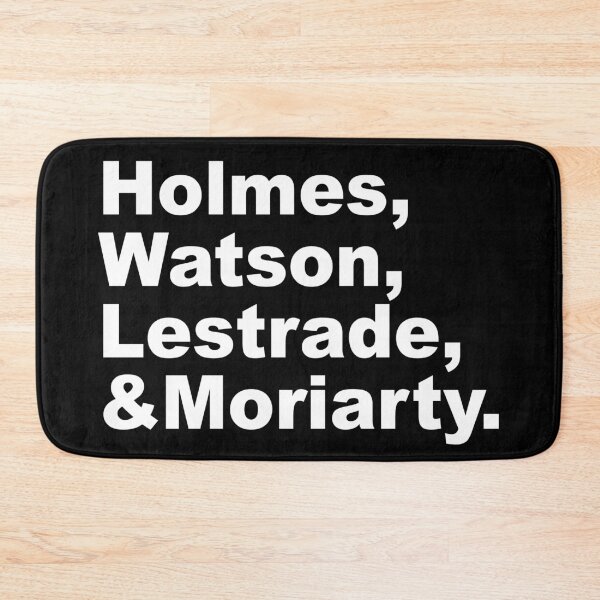 Item preview, Holmes, Watson, Lestrade & Moriarty designed and sold by Fanverse Merchandise.