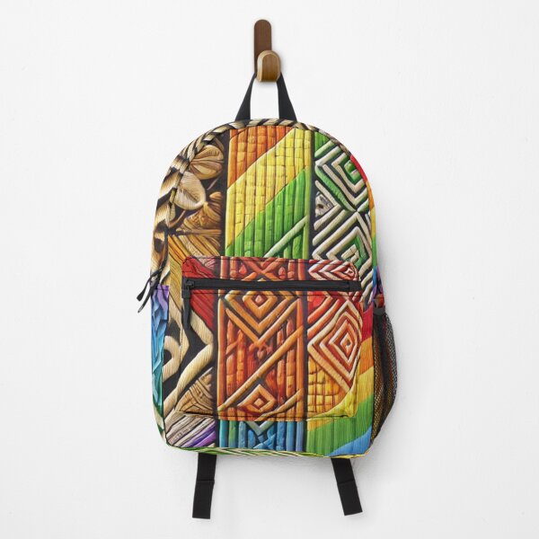 Artikelvorschau, Maori-Tukutuku-Regenbogendesign entworfen und verkauft von MauTeRangimarie.