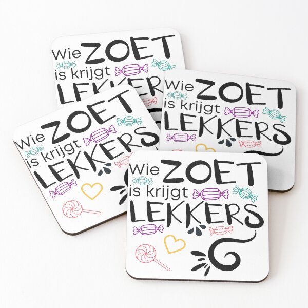 Item preview, Sinterklaas Wie Zoet Is Krijgt Lekkers designed and sold by Wennebabs.