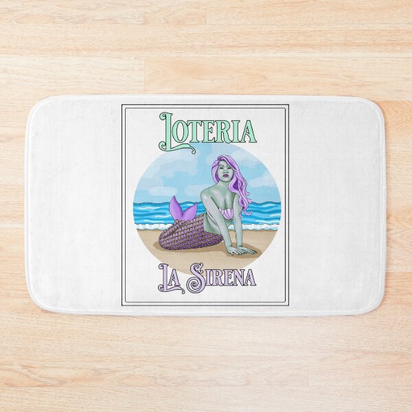Item preview, Loteria - La Sirena designed and sold by bigolclown.
