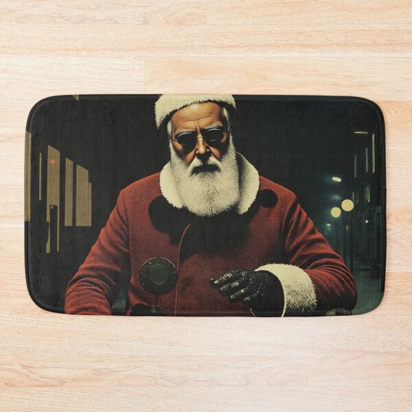 Item preview, Cyberpunk Santa Night Vibes designed and sold by WILD-WILD-CAT.