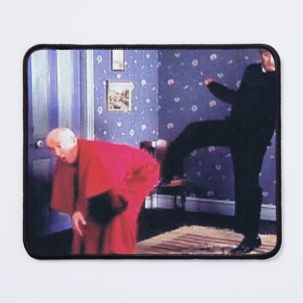 Item preview, Father Ted - Framed Picture of Bishop Brennan Being Kicked up the Arse designed and sold by margaretcarty.