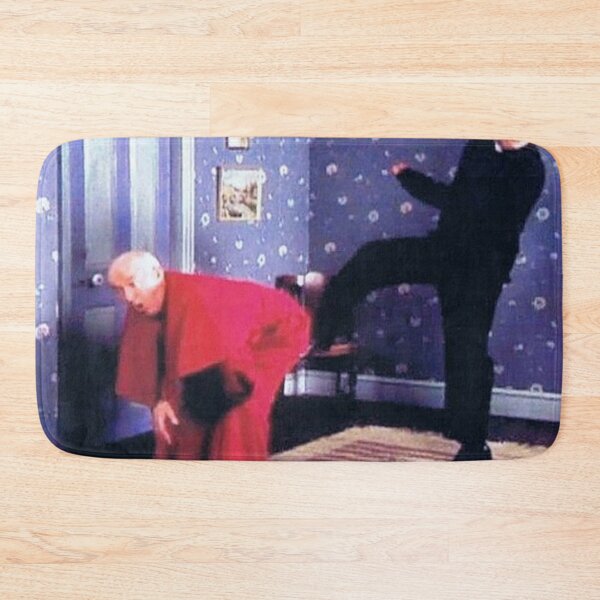 Item preview, Father Ted - Framed Picture of Bishop Brennan Being Kicked up the Arse designed and sold by margaretcarty.