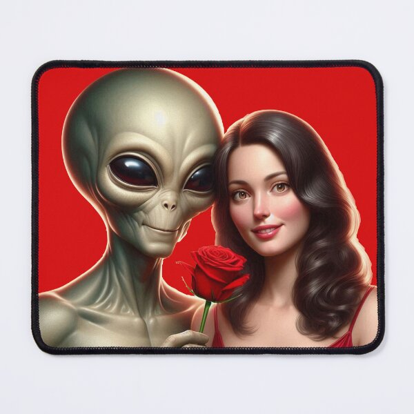 Item preview, Alien Love: Romantic Encounter Art  designed and sold by SewRed.