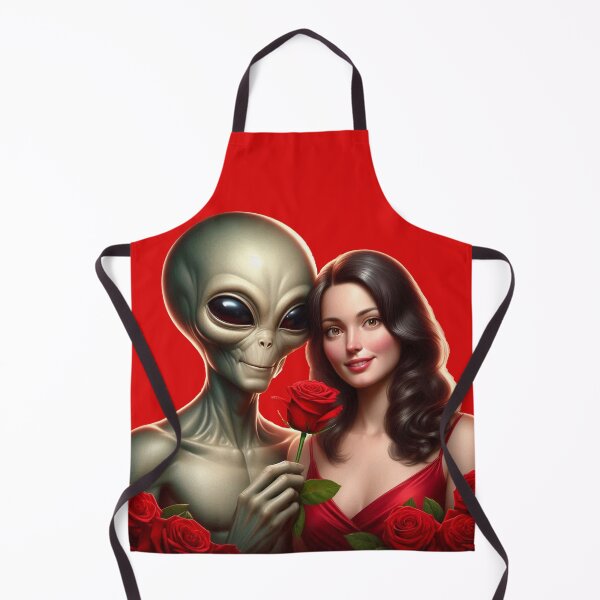 Item preview, Alien Love: Romantic Encounter Art designed and sold by SewRed.