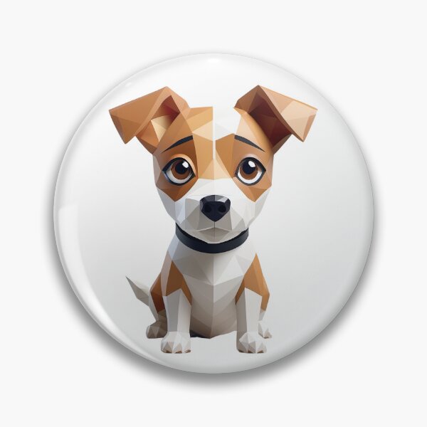 Item preview, Adorable Geometric Puppy Illustration designed and sold by KiEgon.