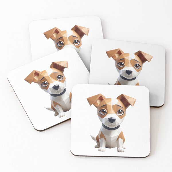 Item preview, Adorable Geometric Puppy Illustration designed and sold by KiEgon.