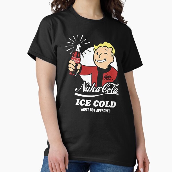 Vista previa del artículo con la obra «Aprobado por Ice Cold Vault Boy (blanco)», diseñado y vendido por AllYouCanDesign.
