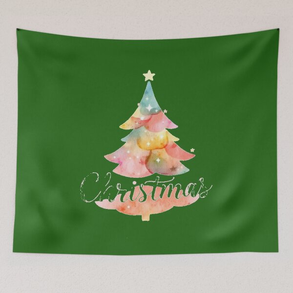 Item preview, Hand sketch a watercolor style Christmas design featuring soft colors and blended edges designed and sold by Md Rashid  Hasan.