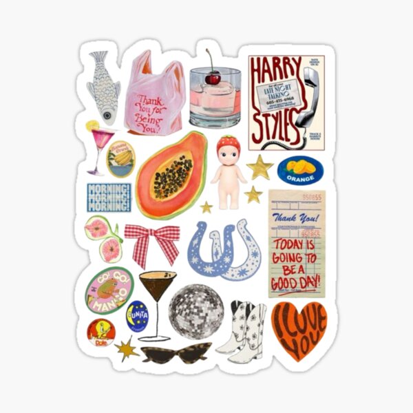Item preview, pinteresty sticker pack designed and sold by printsinpink.