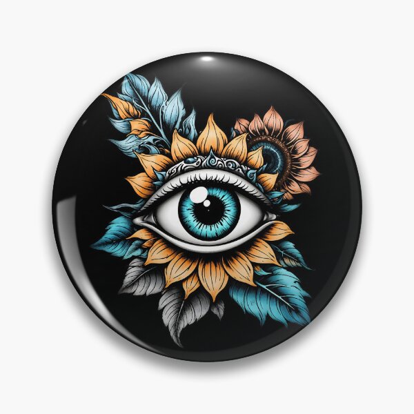 Item preview, Eye of the Mystic: Watercolor Floral Design designed and sold by blackbean21.