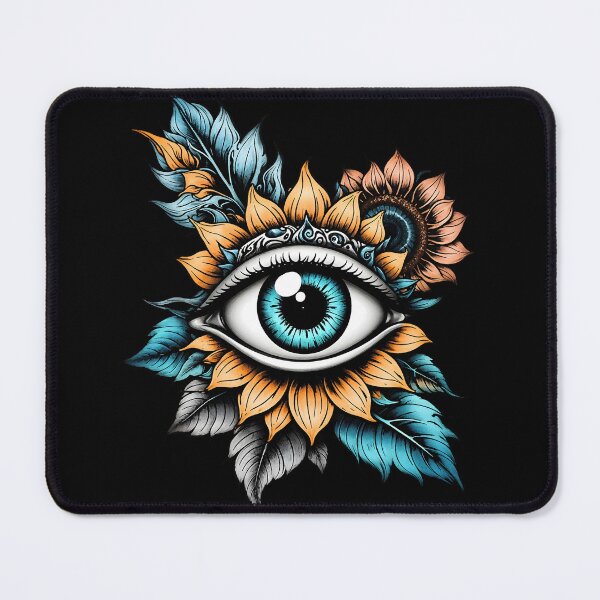 Item preview, Eye of the Mystic: Watercolor Floral Design designed and sold by blackbean21.
