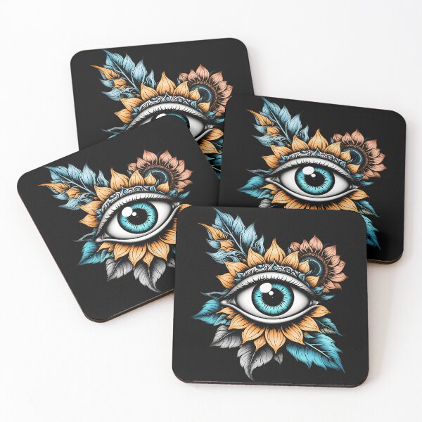 Item preview, Eye of the Mystic: Watercolor Floral Design designed and sold by blackbean21.