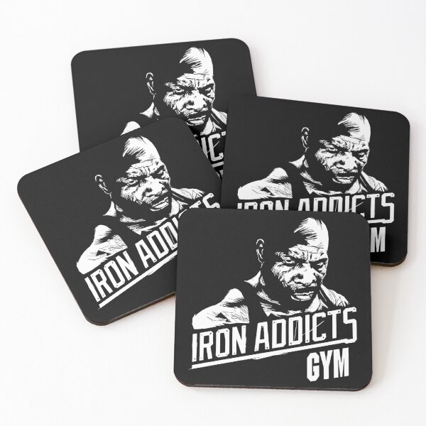 Item preview, Iron Addict Gym ( white ) designed and sold by AllYouCanDesign.