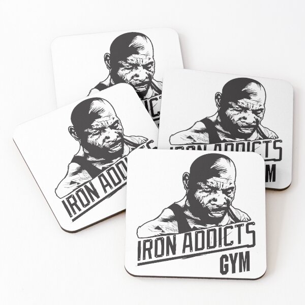 Item preview, Iron Addict Gym ( black ) designed and sold by AllYouCanDesign.