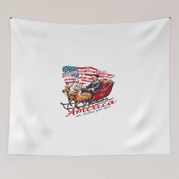 Item preview, Believe In Magic of America Trump Christmas designed and sold by byrneberridge.