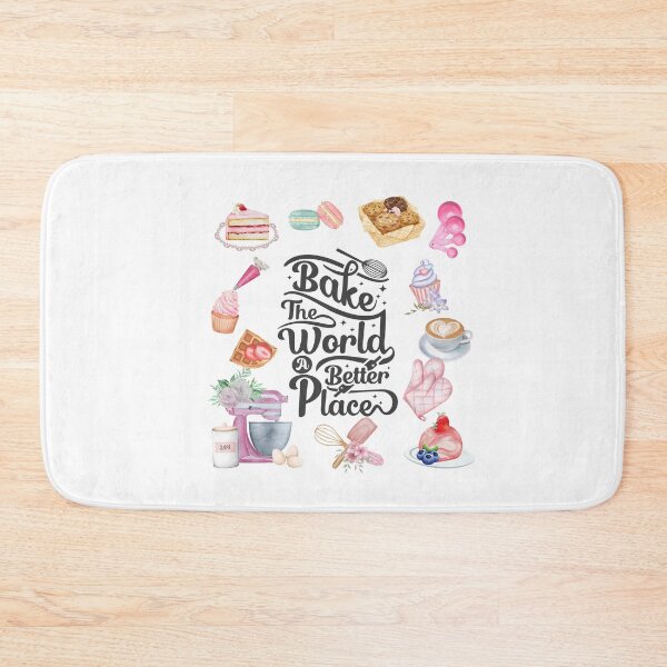 Item preview, Bake The World A Better Place: Inspirational Gifts For Baking Lovers, Dessert Lovers, Bakers designed and sold by kassiekewl.