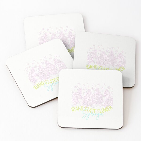 Item preview, Idaho State Flower Syringa Classic T-shirt sticker designed and sold by ThinkNature!.