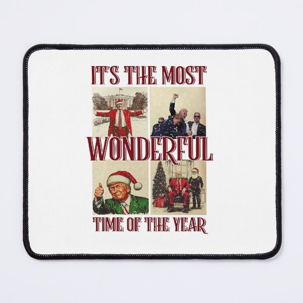 Item preview, It's The Most Wonderful time of the year Trump christmas 2024 designed and sold by byrneberridge.