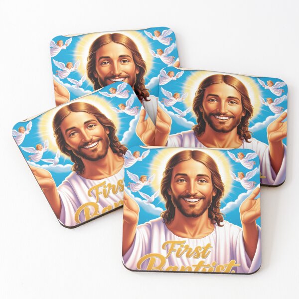 Item preview, First Baptist, Welcome, Jesus, Open Arms, Inviting, Smile, Church, Team, Children designed and sold by tshirtart2024.
