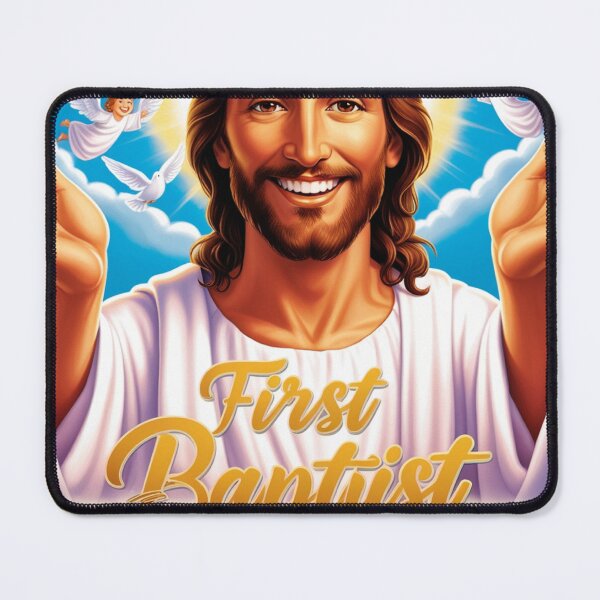 Item preview, First Baptist, Welcome, Jesus, Open Arms, Inviting, Smile, Church, Team, Children designed and sold by tshirtart2024.