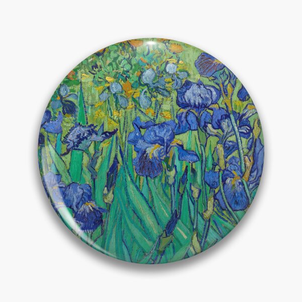 Item preview, Vincent Van Gogh's Irises (1889) designed and sold by SandDolphin.
