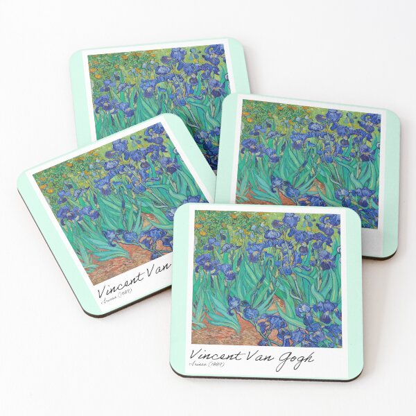 Item preview, Vincent Van Gogh's Irises (1889) designed and sold by SandDolphin.