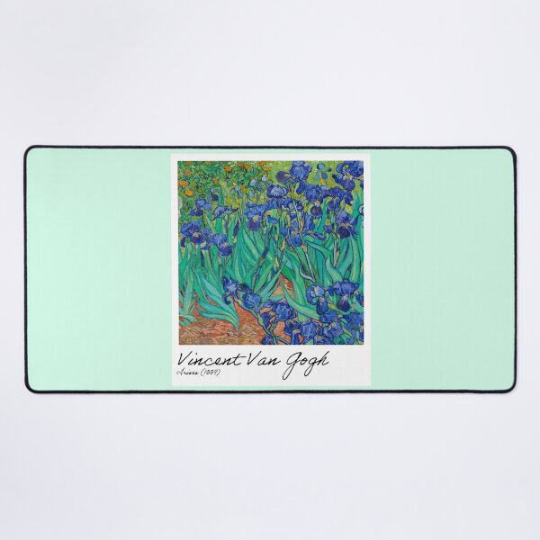 Item preview, Vincent Van Gogh's Irises (1889) designed and sold by SandDolphin.