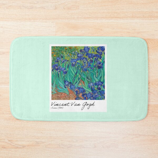 Item preview, Vincent Van Gogh's Irises (1889) designed and sold by SandDolphin.
