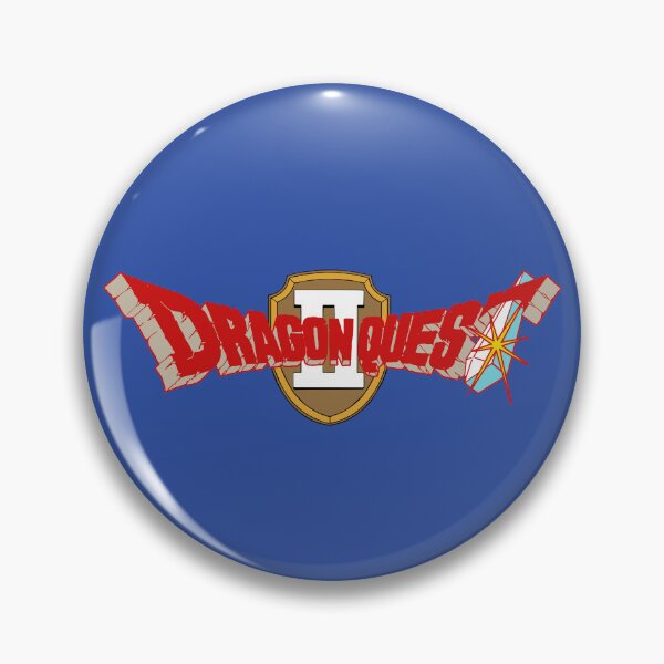 Item preview, Dragon Quest 2 Logo [Dragon Warrior II] - Enix 1987 designed and sold by xJovialNightsx.
