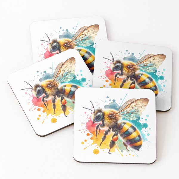 Item preview, Watercolor Mason Bee designed and sold by Catherine Harrison.