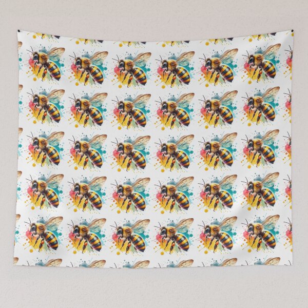 Item preview, Watercolor Mason Bee designed and sold by Catherine Harrison.