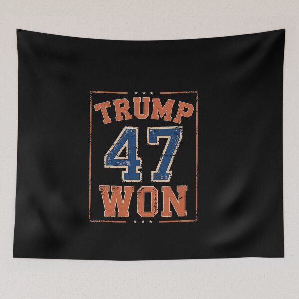 Item preview, Trump 47 Won Political Statement Design - Bold Support designed and sold by love3617.