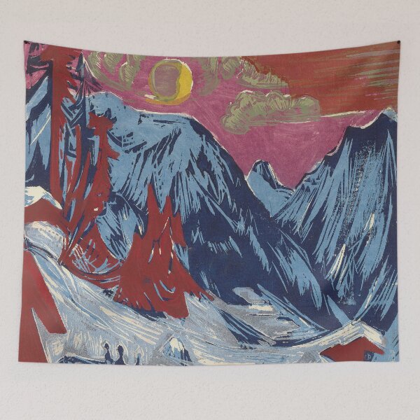 Item preview, Langmatte bei Monduntergang designed and sold by Craphe.