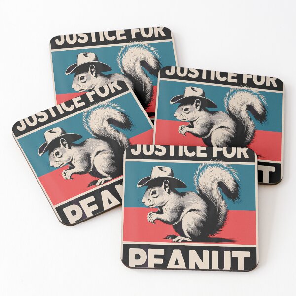 Item preview, Justice For Peanut The Squirrel - The Squirrel P-Nut designed and sold by nor-my.