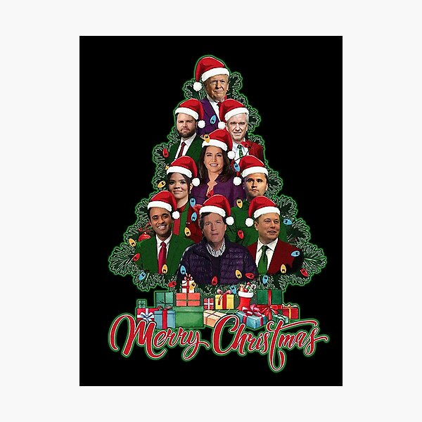 Item preview, Trump Christmas Tree Republicans designed and sold by byrneberridge.