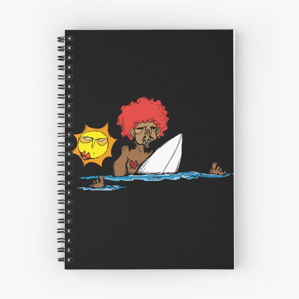 Item preview, Funny Surfer Boy waiting for Waves designed and sold by HappyHarmonyArt.