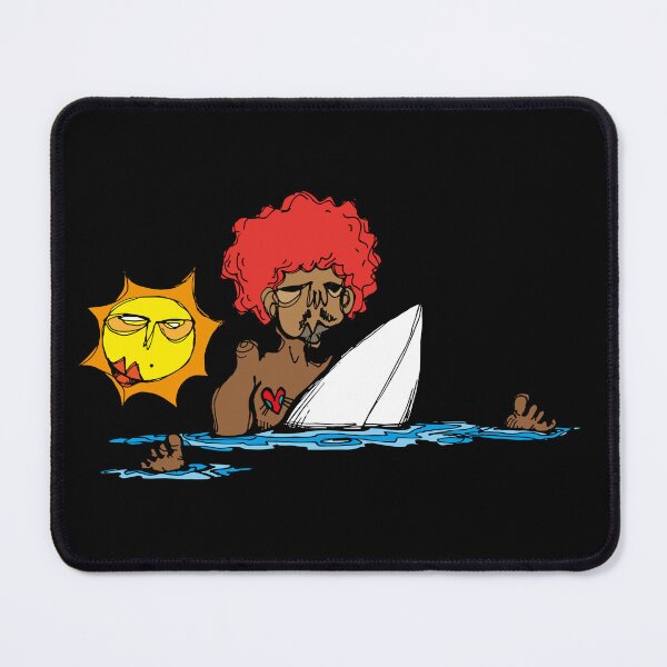 Item preview, Funny Surfer Boy waiting for Waves designed and sold by HappyHarmonyArt.
