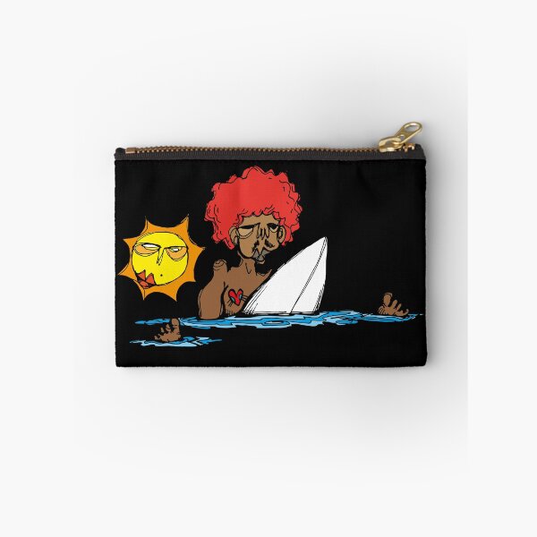 Item preview, Funny Surfer Boy waiting for Waves designed and sold by HappyHarmonyArt.