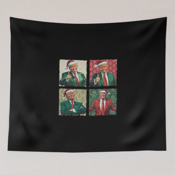 Item preview, Trump Santa Christmas Pattern designed and sold by byrneberridge.
