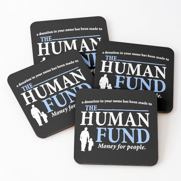 Item preview, The Human Fund ( white ) designed and sold by AllYouCanDesign.