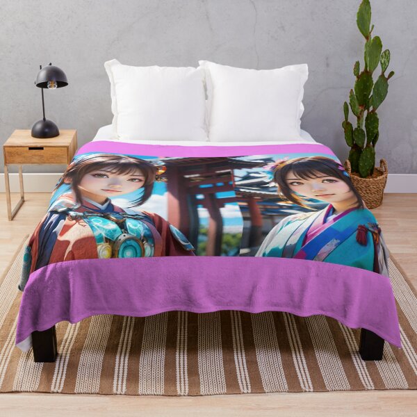 Item preview, Sisters in Front of an East Asian Architectural Backdrop designed and sold by masabo.
