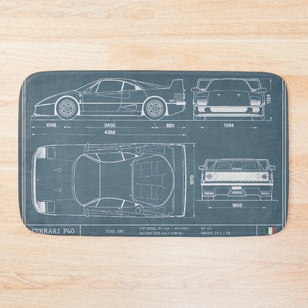 Item preview, FERRARI F40 designed and sold by Hillarymarcus.