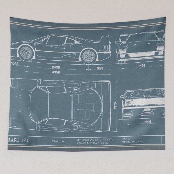 Item preview, FERRARI F40 designed and sold by Hillarymarcus.
