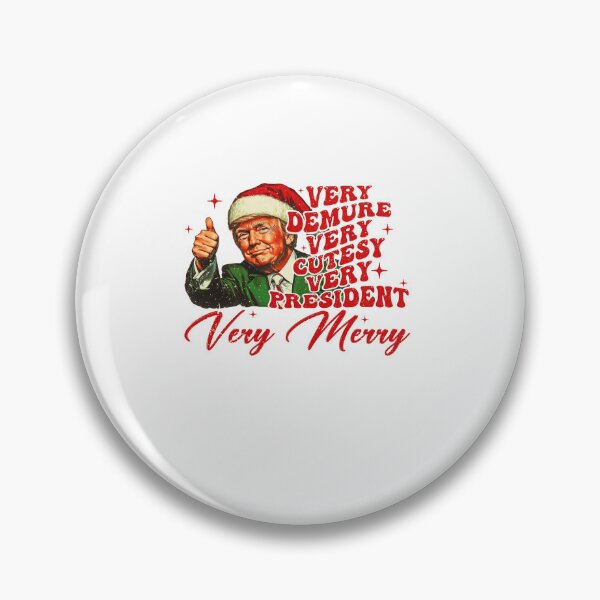 Item preview, Very Demure Very Merry Trump Santa designed and sold by byrneberridge.