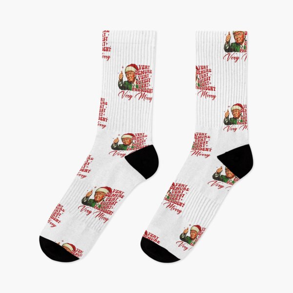 Item preview, Very Demure Very Merry Trump Santa designed and sold by byrneberridge.