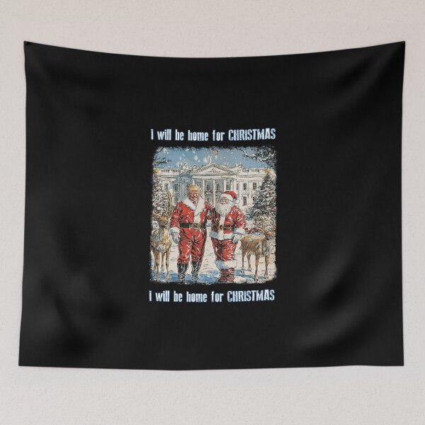 Item preview, Vintage I'll be home for Chrismas Daddy Trump designed and sold by byrneberridge.