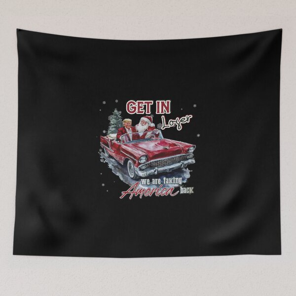 Item preview, Get In Loser American Back Funny Trump designed and sold by byrneberridge.